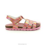 Kickers arco-íris rosa bronzeado de verão V24TH686 crianças - Image 3