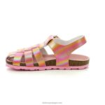 Kickers arco-íris rosa bronzeado de verão V24TH686 crianças - Image 5