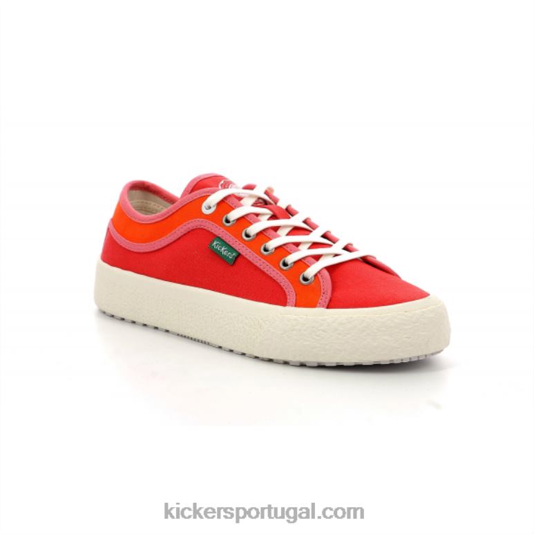 kickers_arveil_vermelho_laranja_v24th176_mulheres.jpg Kickers arveil vermelho laranja V24TH176 mulheres - Image 1