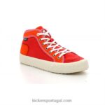Kickers arveiler vermelho laranja V24TH172 mulheres
