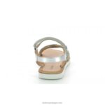 Kickers betternew branco prateado impresso V24TH666 crianças - Image 4