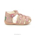 Kickers bigflo-2 flor rosa V24TH384 crianças - Image 3