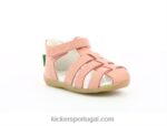 Kickers bigflo-2 rosa claro V24TH540 crianças