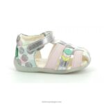 Kickers bigflo-2 white pink dots multico V24TH402 crianças - Image 3