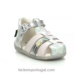 Kickers bigfly-2 white pink dots multico V24TH645 crianças
