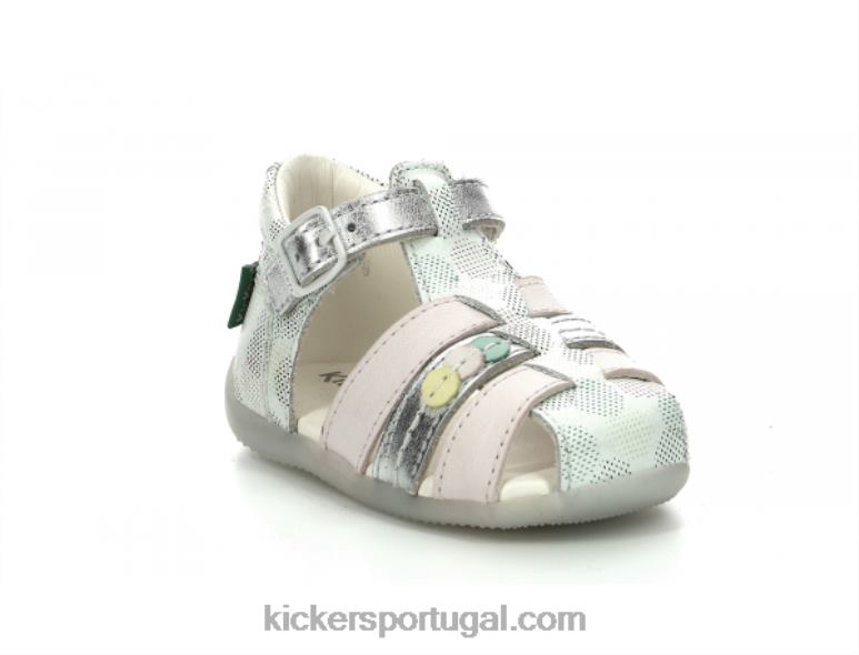 kickers_bigfly_2_white_pink_dots_multico_v24th645_criancas.jpg Kickers bigfly-2 white pink dots multico V24TH645 crianças - Image 1