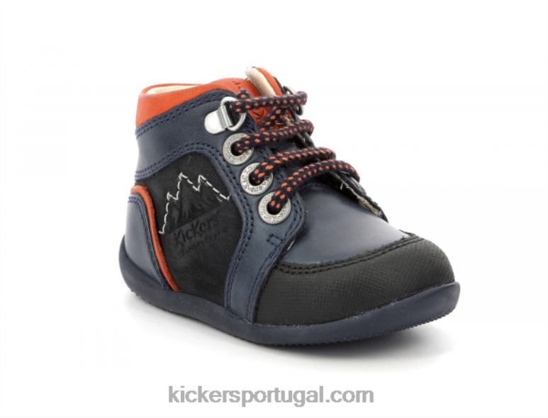 kickers_bins_mountain_marinho_laranja_v24th795_criancas.jpg Kickers bins mountain marinho laranja V24TH795 crianças - Image 1