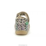 Kickers binsia-2 camelo leopardo V24TH376 crianças - Image 4