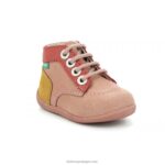 Kickers bombom-2 rosa vermelho amarelo V24TH810 crianças - Image 2
