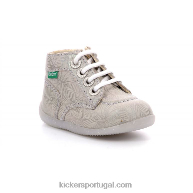 kickers_bonzip_2_bege_claro_iridescente_v24th875_criancas.jpg Kickers bonzip-2 bege claro iridescente V24TH875 crianças - Image 1