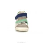 Kickers boping-2 branco azul verde marina V24TH439 crianças - Image 6
