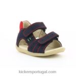 Kickers boping-2 vermelho marinho V24TH503 crianças