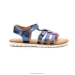 Kickers brahmia navy metal arco-íris V24TH649 crianças - Image 3