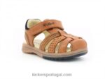 Kickers camelo de platina V24TH647 crianças