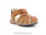 Kickers camelo de platina V24TH706 crianças
