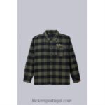 Kickers camisa caqui V24TH1079 unissex