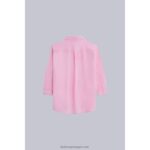 Kickers camisa vestido rosa V24TH1048 unissex - Image 4