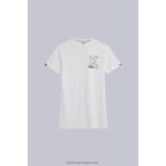 Kickers camiseta vestido bege V24TH1054 unissex - Image 2