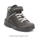Kickers chutar adolescente outro marrom V24TH970 crianças