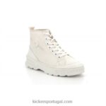 Kickers chutar caminho branco V24TH161 mulheres
