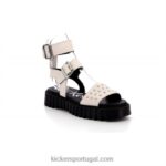Kickers chutar fã branco V24TH25 mulheres