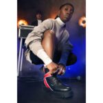 Kickers chutar fabuloso preto vermelho V24TH219 mulheres - Image 7
