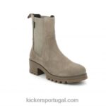 Kickers chutar prata feliz V24TH214 mulheres