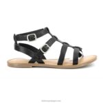 Kickers chutar preto atordoado V24TH78 mulheres - Image 3