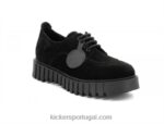 Kickers chutar preto famoso V24TH139 mulheres
