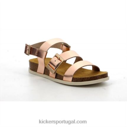 Kickers chute alana ouro rosa V24TH103 mulheres