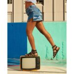 Kickers chute alexa preto V24TH45 mulheres - Image 7