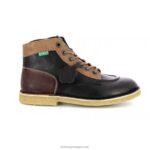 Kickers chute lenda preto camelo marrom V24TH277 mulheres - Image 3