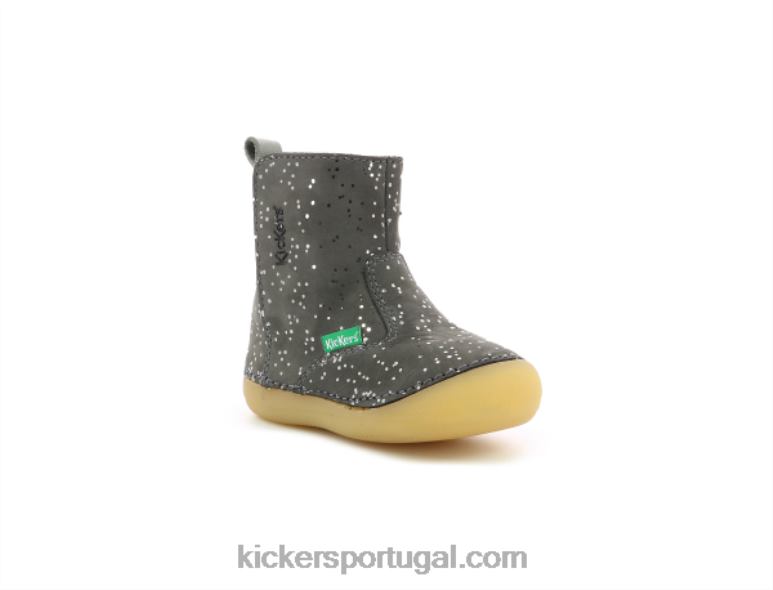 kickers_cinza_metalico_socool_v24th1015_criancas.jpg Kickers cinza metálico socool V24TH1015 crianças - Image 1