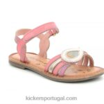 Kickers descarte arco-íris rosa V24TH513 crianças