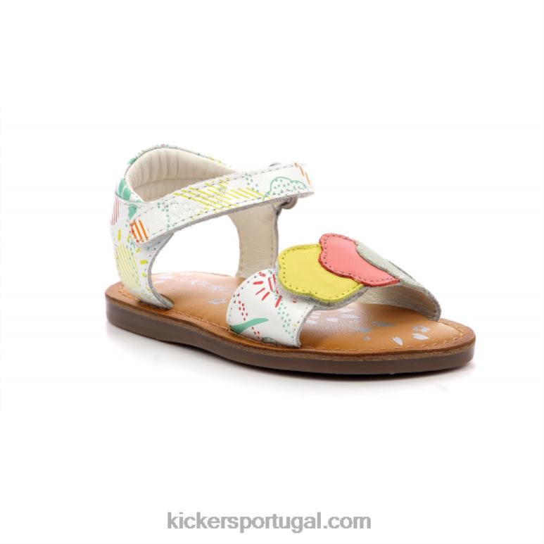 kickers_diastar_luz_do_sol_branco_v24th665_criancas.jpg Kickers diastar luz do sol branco V24TH665 crianças - Image 1