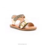 Kickers diazz bege leopardo rosa V24TH601 crianças - Image 2