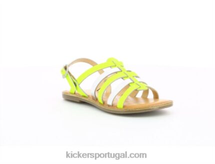 Kickers dixon amarelo neon prata V24TH408 crianças