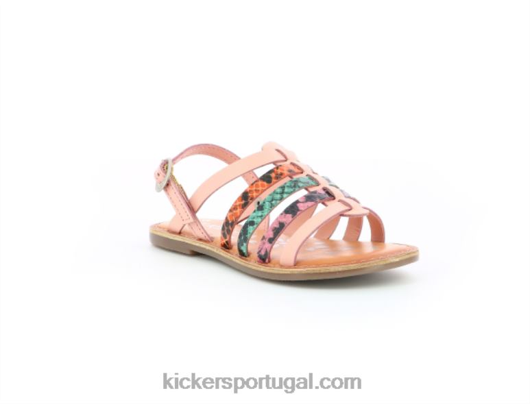 Kickers dixon rosa réptil tricolor V24TH757 crianças - Image 1