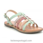 Kickers dixon verde claro rosa roxo V24TH422 crianças