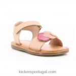 Kickers dyastar rosa claro metalizado V24TH475 crianças