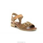 Kickers estampa bucidi camel black V24TH43 mulheres - Image 2