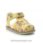 Kickers flor amarela nonosti V24TH543 crianças
