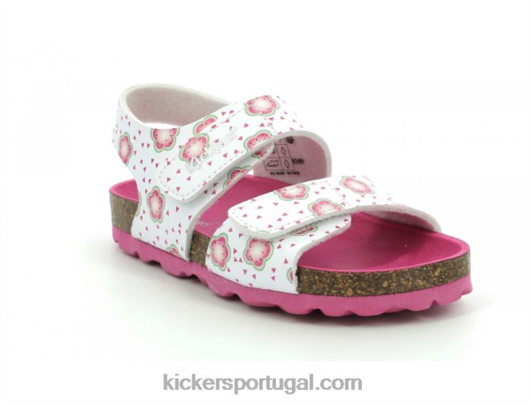 kickers_flor_branca_de_verao_v24th563_criancas.jpg Kickers flor branca de verão V24TH563 crianças - Image 1