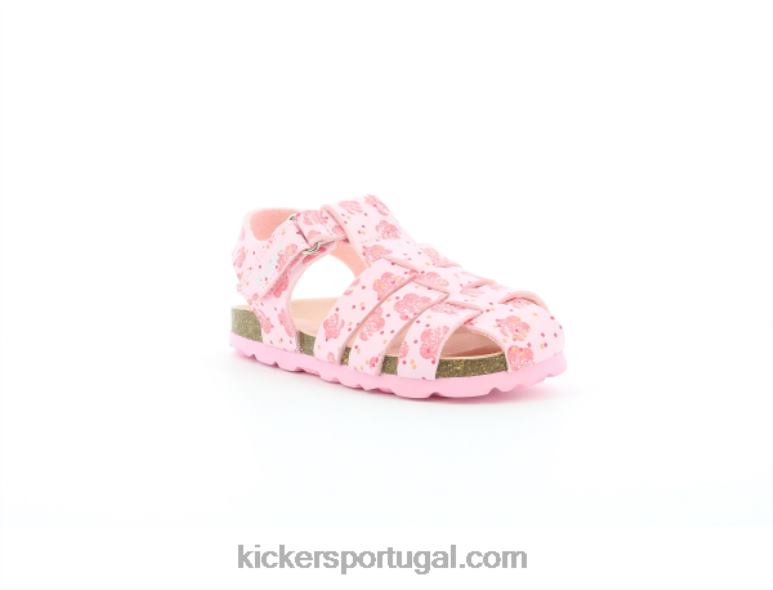 kickers_flor_rosa_bronzeada_v24th750_criancas.jpg Kickers flor rosa bronzeada V24TH750 crianças - Image 1
