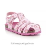 Kickers flor rosa clara de verão V24TH637 crianças