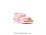 Kickers flor rosa de verão V24TH749 crianças