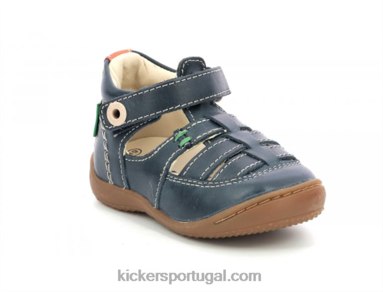 kickers_gakick_marinho_laranja_v24th427_criancas.jpg Kickers gakick marinho laranja V24TH427 crianças - Image 1