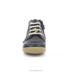 Kickers gazip amarelo marinho V24TH849 crianças - Image 6