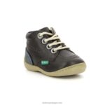 Kickers gazip marrom escuro marinho V24TH848 crianças - Image 2