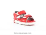 Kickers jumangap vermelho branco V24TH744 crianças